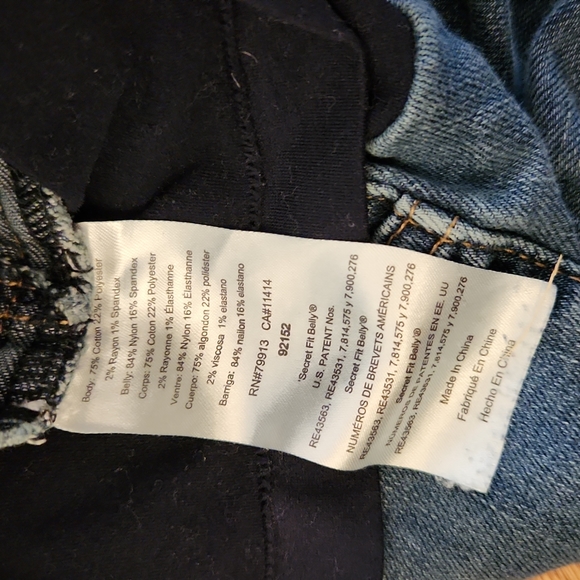 Indigo Blue maternity jeans, size medium - Picture 4 of 6